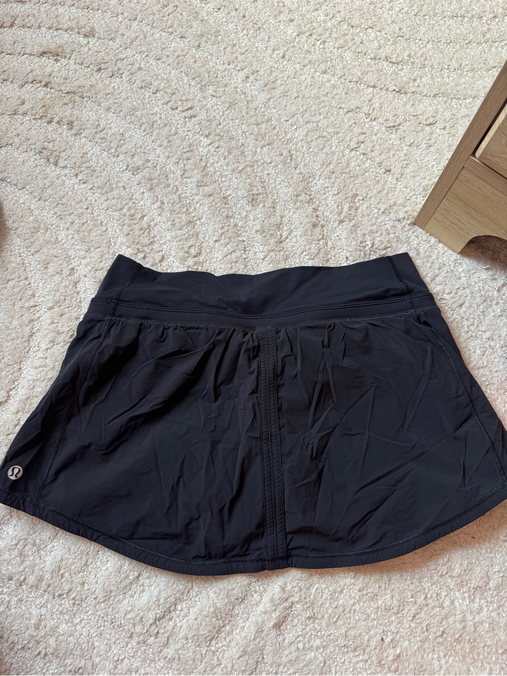lululemon athletica Black Active Mini Skirt
